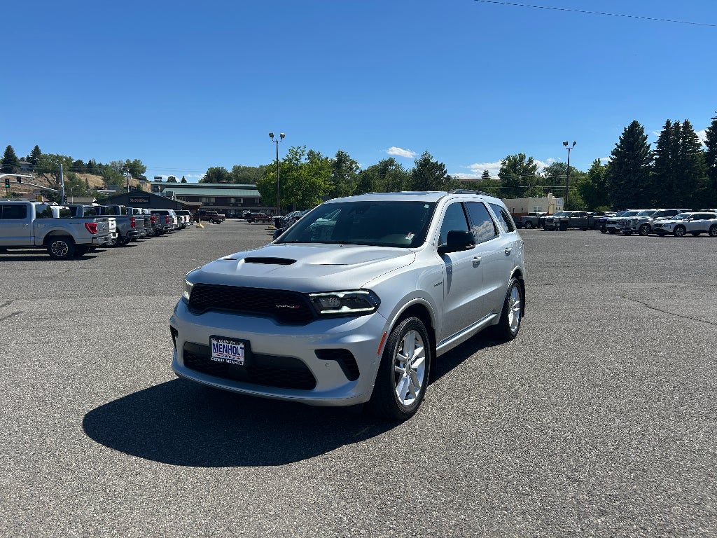 2024 Dodge Durango R/T Plus in Silver — front three-quarter view