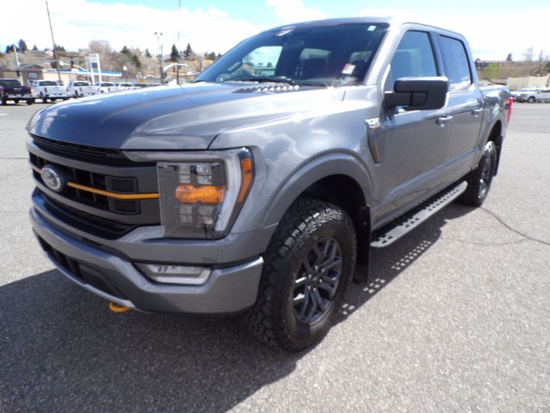 2023 Ford F-150 XL in Gray — front three-quarter view