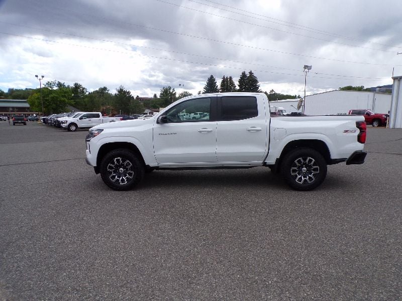 2026 Chevrolet Colorado Z71 in Summit White — front three-quarter view